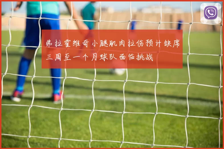 弗拉霍维奇小腿肌肉拉伤预计缺席三周至一个月球队面临挑战
